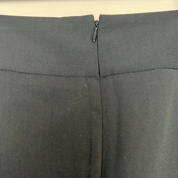 Style and Co Stretch LA Style Onyx Black Knee Length Skirt Size 12 NWT - Picture 5 of 9
